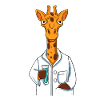 Giraffe Scientist