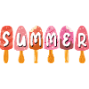 Summer Sun Popsicles Holiday Fun