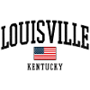 Louisville Kentucky USA Flag Design
