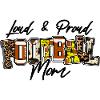 Laute und stolze Fußballmutter