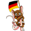 German Fan Mouse
