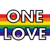 one love pride football