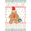 Lustiger Lebkuchenmann Weihnachten Pullover
