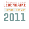 Légendaire Depuis Novembre 2011 Anniversaire