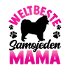 Weltbeste Samojede Mama Samojedenspitz