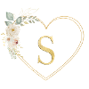 Monogramme cardiaque personnalisable