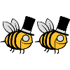 Team Cylinder Hat Bees
