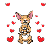 Chiweenie chien avec peluche