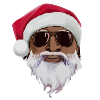 Santa Claus Black