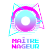Retro Maître Nageur Sauveteur