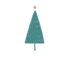 Weihnachtsbaum, Leopard Weihnachtsbäume, Winter