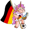 Deutsches Party Einhorn