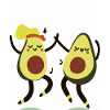 dancing avocados