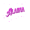 Alaina name personalized