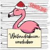 Weihnachtsbaum Umschubser Flamingo