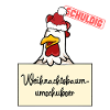 Weihnachtsbaum Umschubser Huhn