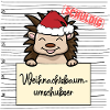 Weihnachtsbaum Umschubser Igel
