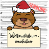 Weihnachtsbaum Umschubser Seeotter