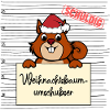 Weihnachtsbaum Umschubser Eichhörnchen