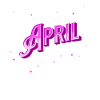 Aprilnamn personifierade