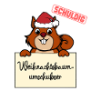 Weihnachtsbaum Umschubser Eichhörnchen