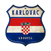 Karlovac Croatie Drapeaux Armoiries