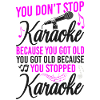 Karaoke Singer You Don't Stop