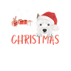 West Highland Terrier Merry Christmas