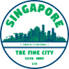 Singapore Skyline Emblem