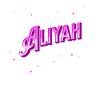 Aliyah name personalized