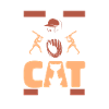 Softball Cat