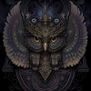 Dark Fantasy Owl Version 1