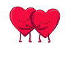 Love Embracing Hearts