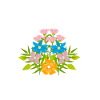 Maître des fleurs, fleuriste professionnel,