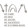 He came...