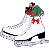 Ice skates Christmas
