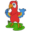 Parrot Singer Microphone Music