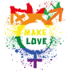 Make love, transgender, equality, LGBT