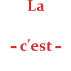 La vanille c'est la vie