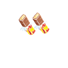 Regardez-moi et donnez du chocolat