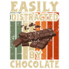 Facilement distrait par le chocolat