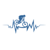Mountain bike heartbeat