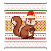 Ugly Christmas Sweater Christmas Squirrel