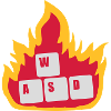 Nerd Computer WASD Keyboard