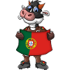 Portuguese cow fan