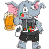 Portuguese Fan Elephant