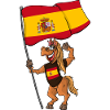 Spain Fan Horse