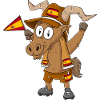 Spanischer Steinbock Fan