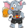 Spain Fan Elephant