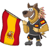 Spain Rasta Dog